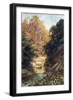 Hayburn Wyke-Ernest W Haslehust-Framed Art Print