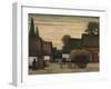 Haycart (Oil on Canvas)-Jacobs Smits-Framed Giclee Print