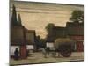 Haycart (Oil on Canvas)-Jacobs Smits-Mounted Giclee Print