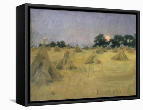 Haycocks and Sun-Norman Garstin-Framed Stretched Canvas