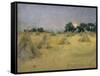 Haycocks and Sun-Norman Garstin-Framed Stretched Canvas