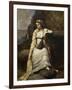 Haydée-Jean-Baptiste-Camille Corot-Framed Premium Giclee Print