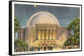 Hayden Planetarium, New York City-null-Framed Stretched Canvas
