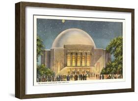 Hayden Planetarium, New York City-null-Framed Art Print