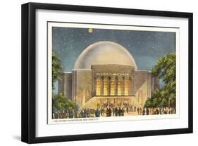 Hayden Planetarium, New York City-null-Framed Art Print