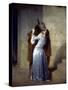 Hayez: The Kiss-Francesco Hayez-Stretched Canvas