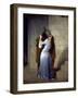 Hayez: The Kiss-Francesco Hayez-Framed Giclee Print