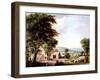 Haying at Jones Inn, 1854-George Henry Durrie-Framed Giclee Print