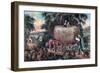 Haying Time, the Last Load, 1868-Currier & Ives-Framed Premium Giclee Print