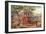 Haying Time-Currier & Ives-Framed Art Print