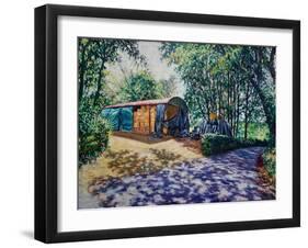 Haylage and Baleage 2019 (oil on canvas)-Tilly Willis-Framed Giclee Print