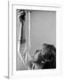 Hayley Mills Attempting to Eat Spaghetti-Ralph Crane-Framed Photographic Print