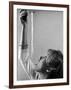 Hayley Mills Attempting to Eat Spaghetti-Ralph Crane-Framed Photographic Print