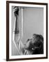 Hayley Mills Attempting to Eat Spaghetti-Ralph Crane-Framed Photographic Print