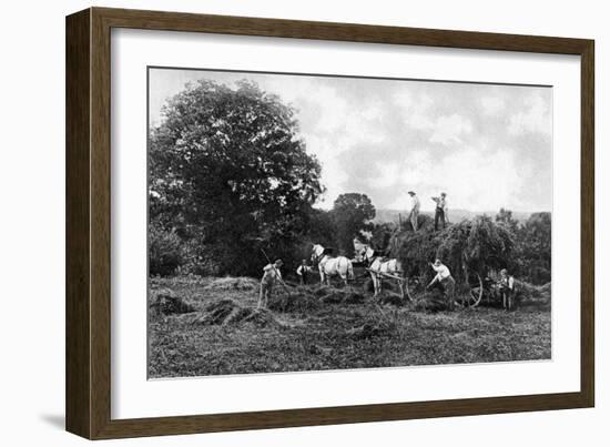 Haymaking, 1911-1912-Sprague & Co-Framed Giclee Print