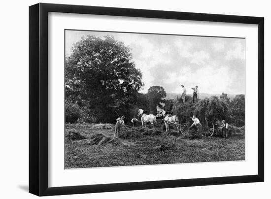 Haymaking, 1911-1912-Sprague & Co-Framed Giclee Print