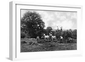 Haymaking, 1911-1912-Sprague & Co-Framed Giclee Print