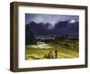 Haymaking, 1942-Richard Muller-Framed Premium Giclee Print