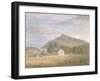 Haymaking at Dolwyddelan Below Moel Siabod, North Wales, C.1776-86-Paul Sandby-Framed Giclee Print