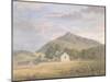 Haymaking at Dolwyddelan Below Moel Siabod, North Wales, C.1776-86-Paul Sandby-Mounted Giclee Print