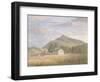 Haymaking at Dolwyddelan Below Moel Siabod, North Wales, C.1776-86-Paul Sandby-Framed Giclee Print