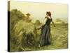 Haymaking; Fenaison-Julien Dupre-Stretched Canvas