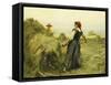 Haymaking; Fenaison-Julien Dupre-Framed Stretched Canvas