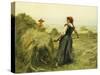 Haymaking; Fenaison-Julien Dupre-Stretched Canvas