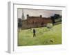 Haymaking in Brittany, 1888-Paul Gauguin-Framed Giclee Print