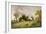 Haymaking in Hampshire-James Edwin Meadows-Framed Giclee Print