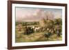 Haymaking-John James Wilson-Framed Giclee Print