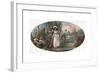 Haymaking-William Hamilton-Framed Giclee Print