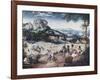 Haymaking-Pieter Bruegel the Elder-Framed Giclee Print