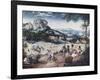 Haymaking-Pieter Bruegel the Elder-Framed Giclee Print