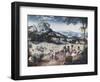 Haymaking-Pieter Bruegel the Elder-Framed Giclee Print