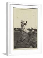 Haymaking-Lionel Percy Smythe-Framed Giclee Print