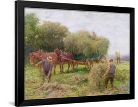 Haymaking-Arthur Hopkins-Framed Giclee Print