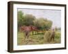 Haymaking-Arthur Hopkins-Framed Giclee Print