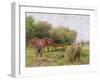 Haymaking-Arthur Hopkins-Framed Giclee Print