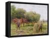 Haymaking-Arthur Hopkins-Framed Stretched Canvas