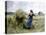 Haymaking-Julien Dupre-Stretched Canvas