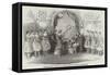 Haymarket Theatre, Scene from Mr Buckstone's Voyage Round the Globe, in Leicester-Square-null-Framed Stretched Canvas