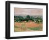 Haystack at Giverny, 1886-Claude Monet-Framed Art Print