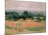 Haystack at Giverny, 1886-Claude Monet-Mounted Art Print