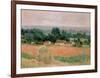 Haystack at Giverny, 1886-Claude Monet-Framed Art Print