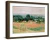 Haystack at Giverny, 1886-Claude Monet-Framed Giclee Print