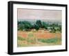 Haystack at Giverny, 1886-Claude Monet-Framed Giclee Print