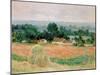 Haystack at Giverny, 1886-Claude Monet-Mounted Giclee Print