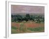 Haystack at Giverny, 1886-Claude Monet-Framed Giclee Print