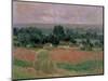 Haystack at Giverny, 1886-Claude Monet-Mounted Giclee Print